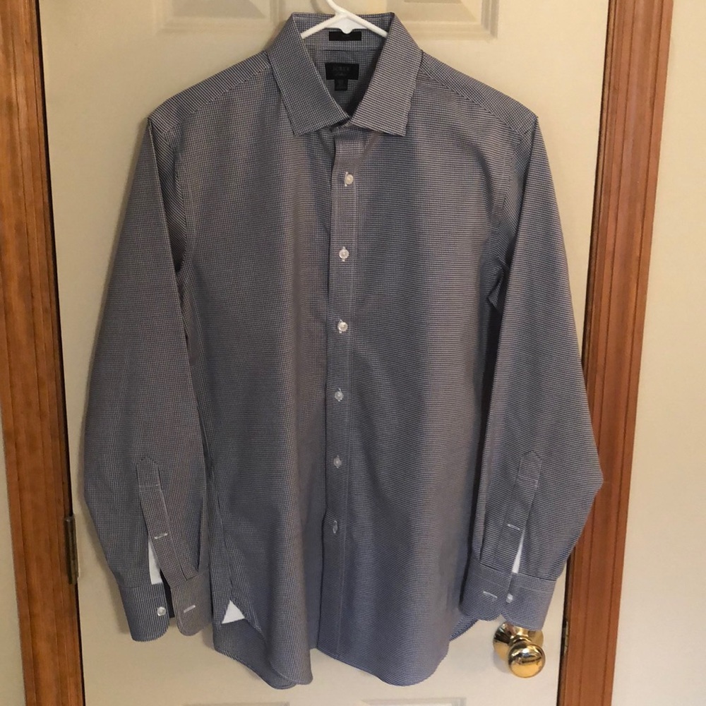 J Crew Ludlow Slim Gingham Dress Shirt